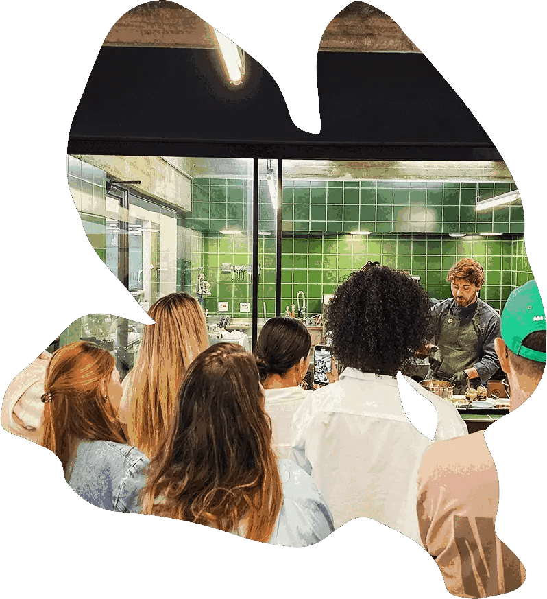 Encontro da comunidade no Bioma Food Hub